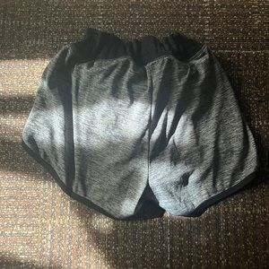 Grey work-out shorts